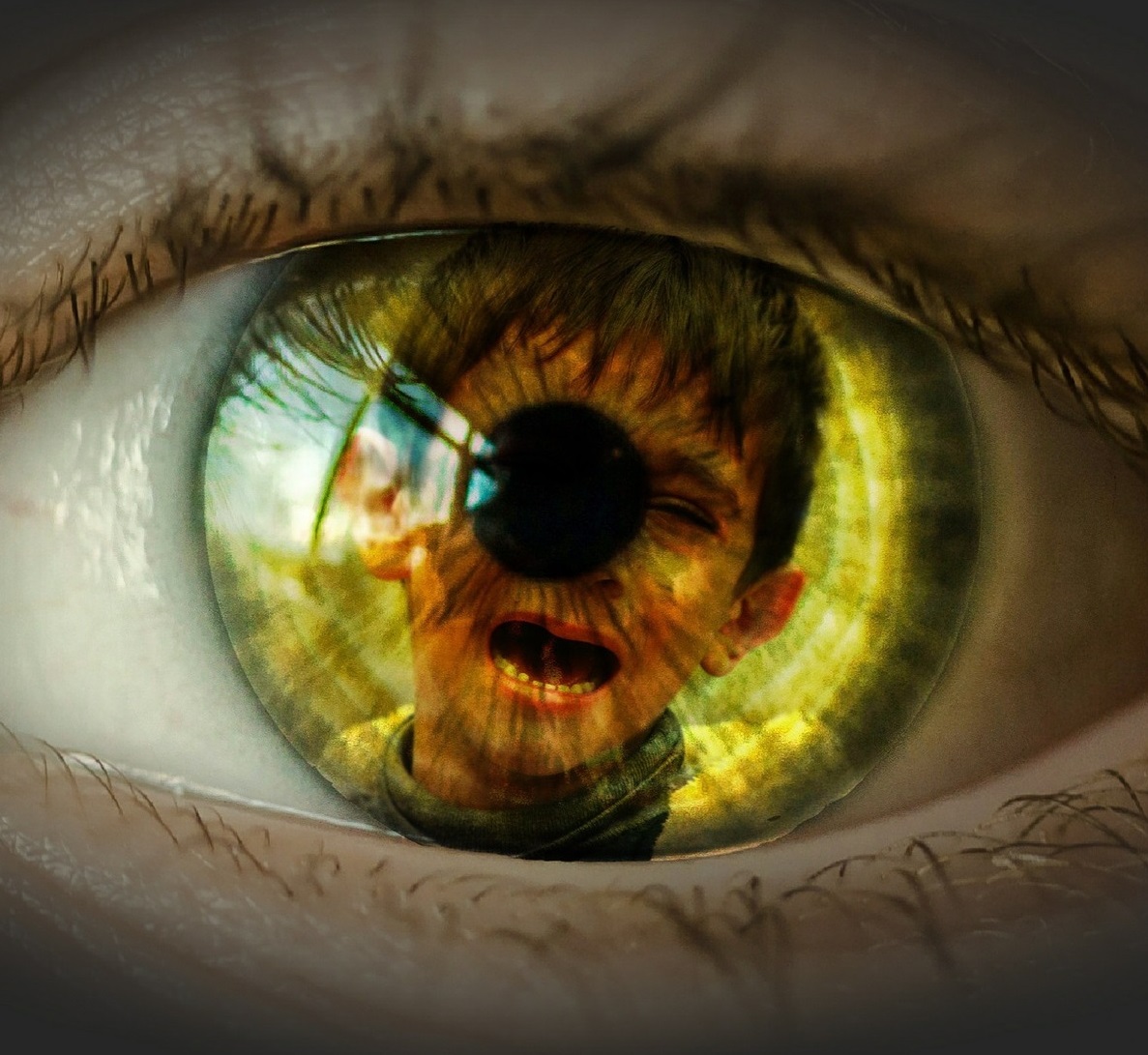 Child In Adults Eye
